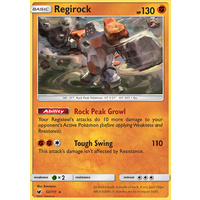Regirock 53/111 SM Crimson Invasion Rare Pokemon Card MINT TCG