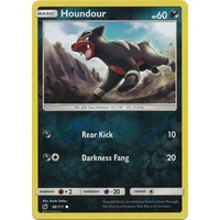 Houndour 58/111 SM Crimson Invasion Reverse Holo Common Pokemon Card MINT TCG