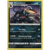 Houndoom 59/111 SM Crimson Invasion Reverse Holo Rare Pokemon Card MINT TCG