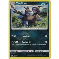 Zweilous 61/111 SM Crimson Invasion Reverse Holo Uncommon Pokemon Card MINT TCG