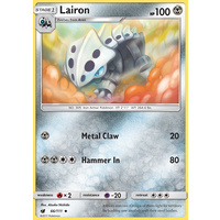 Lairon 66/111 SM Crimson Invasion Uncommon Pokemon Card MINT TCG