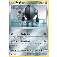Registeel 68/111 SM Crimson Invasion Rare Pokemon Card MINT TCG