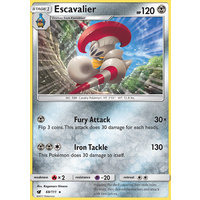 Escavalier 69/111 SM Crimson Invasion Rare Pokemon Card MINT TCG