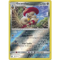 Escavalier 69/111 SM Crimson Invasion Reverse Holo Rare Pokemon Card MINT TCG