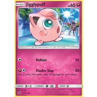 Jigglypuff 71/111 SM Crimson Invasion Common Pokemon Card MINT TCG