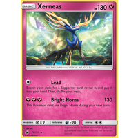 Xerneas 73/111 SM Crimson Invasion Rare Holo Pokemon Card MINT TCG