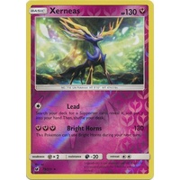 Xerneas 73/111 SM Crimson Invasion Reverse Holo Rare Pokemon Card MINT TCG
