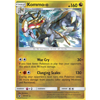 Kommo-o 77/111 SM Crimson Invasion Rare Pokemon Card MINT TCG