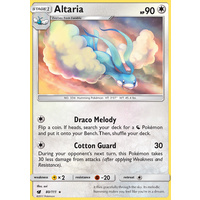 Altaria 80/111 SM Crimson Invasion Rare Pokemon Card MINT TCG