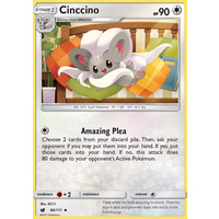 Cincinno 86/111 SM Crimson Invasion Uncommon Pokemon Card MINT TCG