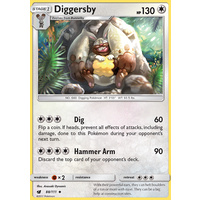 Diggersby 88/111 SM Crimson Invasion Uncommon Pokemon Card MINT TCG