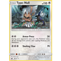 Type Null 89/111 SM Crimson Invasion Rare Holo Pokemon Card MINT TCG
