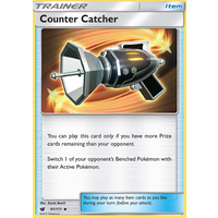 Counter Catcher 91/111 SM Crimson Invasion Uncommon Trainer Pokemon Card MINT TCG