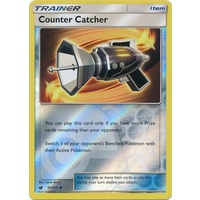 Counter Catcher 91/111 SM Crimson Invasion Reverse Holo Uncommon Trainer Pokemon Card MINT TCG
