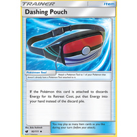Dashing Pouch 92/111 SM Crimson Invasion Uncommon Trainer Pokemon Card MINT TCG