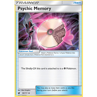 Psychic Memory 98/111 SM Crimson Invasion Uncommon Trainer Pokemon Card MINT TCG