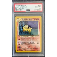 Light Ninetales Neo Destiny PSA 10 GEM MINT