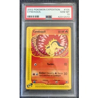 Cyndaquil 105 Expedition PSA 10 GEM MINT