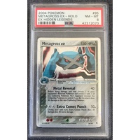 Metagross Ex Holo EX Hidden Legends PSA 8 NEAR MINT - MINT