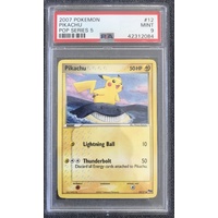 2007 Pokemon Pop Series 5 12 Pikachu PSA 9 MINT