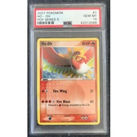 2007 Pokemon Pop Series 5 1 HO-Oh PSA 10 GEM MINT