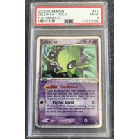2005 Pokemon Pop Series 2 17 Celebi EX-Holo PSA 9 MINT
