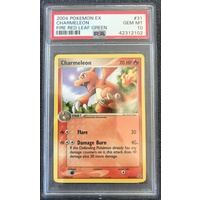 2004 Pokemon EX Fire Red Leaf Green 31 Charmeleon PSA 10 GEM MINT