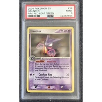 2004 Pokemon EX Fire Red Leaf Green 34 Haunter PSA 9 MINT