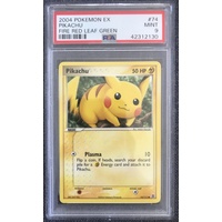 2004 Pokemon EX Fire Red Leaf Green 74 Pikachu PSA 9 MINT