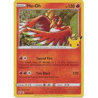 Ho-oh 1/25 SWSH Celebrations Holo Rare Pokemon Card NEAR MINT TCG