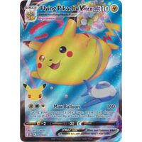 Flying Pikachu Vmax 7/25 SWSH Celebrations Holo Ultra Rare Pokemon Card NEAR MINT TCG