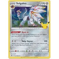 Solgaleo 21/25 SWSH Celebrations Holo Rare Pokemon Card NEAR MINT TCG