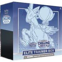 Pokemon BLUE Chilling Reign Elite Trainer Box BRAND NEW AND SEALED