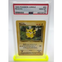 PSA 10 Pikachu 1999 Pokemon Jungle 60