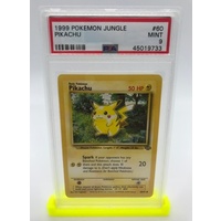 PSA 9 Pikachu 1999 Pokemon Jungle 60