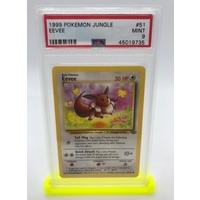 PSA 9 Eevee 1999 Pokemon Jungle 51 