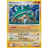 Torterra 11/100 DP Stormfront Holo Rare Pokemon Card NEAR MINT TCG
