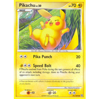 Pikachu 70/100 DP Stormfront Common Pokemon Card NEAR MINT TCG