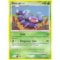 Skorupi 73/100 DP Stormfront Common Pokemon Card NEAR MINT TCG