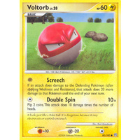 Voltorb 80/100 DP Stormfront Common Pokemon Card NEAR MINT TCG
