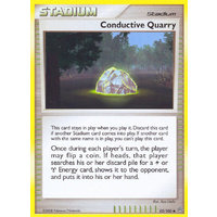 Conductive Quarry 82/100 DP Stormfront Uncommon Trainer Pokemon Card NEAR MINT TCG