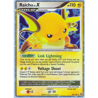 Raichu LV.X 99/100 DP Stormfront Holo Ultra Rare Pokemon Card NEAR MINT TCG