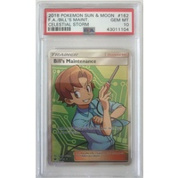 PSA 10 GEM MINT BILL'S MAINTENANCE FULL ART 162 CELESTIAL STORM POKEMON CARD