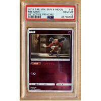 PSA 10 GEM MINT 2019 Pokemon Japanese Sun & Moon Detective Pikachu 15 Mr. Mime