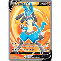 Lucario V SWSH213 Black Star Promo Pokemon Card NEAR MINT TCG