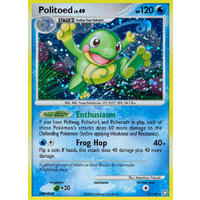 Politoed 12/146 DP Legends Awakened Holo Rare Pokemon Card NEAR MINT TCG