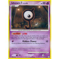 Unown J 76/146 DP Legends Awakened Uncommon Pokemon Card NEAR MINT TCG