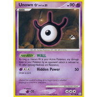 Unown W 80/146 DP Legends Awakened Uncommon Pokemon Card NEAR MINT TCG