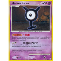 Unown Y 81/146 DP Legends Awakened Uncommon Pokemon Card NEAR MINT TCG