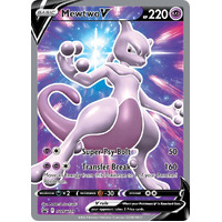 Mewtwo V SWSH229 Black Star Promo Pokemon Card NEAR MINT TCG